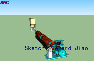 Durable Central Tensioning Machine For Industrial