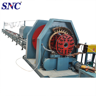 Automatic tubular pile concrete cage welding machine