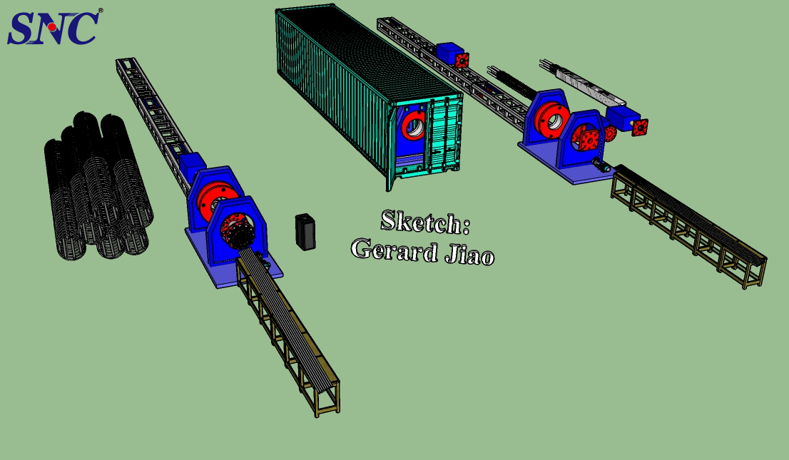 Steel cage welder - pay attention to use