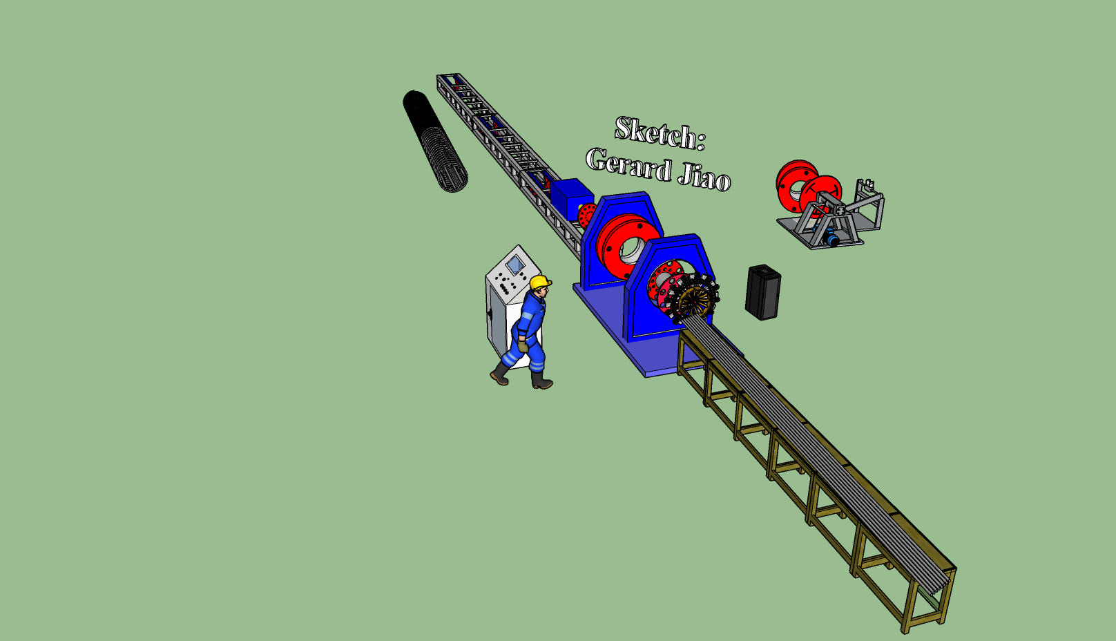 Steel bar Cage welding machine