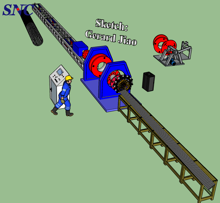 Efficiency of welding machine for making steel cage