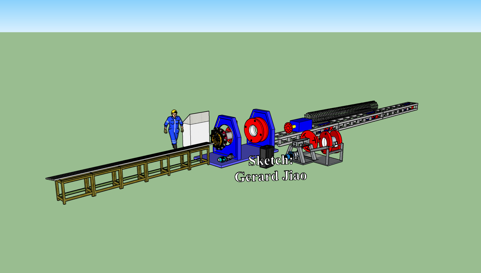 Taper Cage welding machine