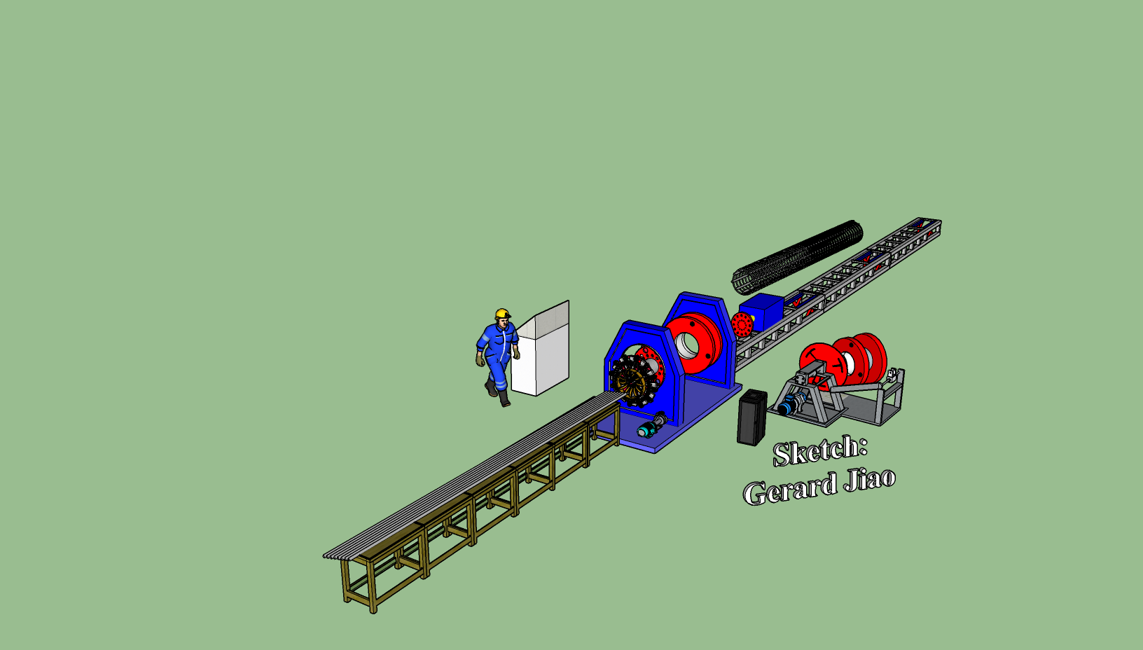  How to solve the problem of steel cage welding machine