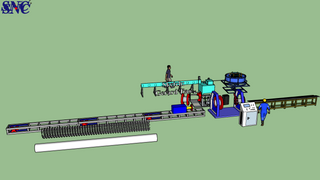 Easy To Use Compact Cage Welding Machine For Concrete Pipe