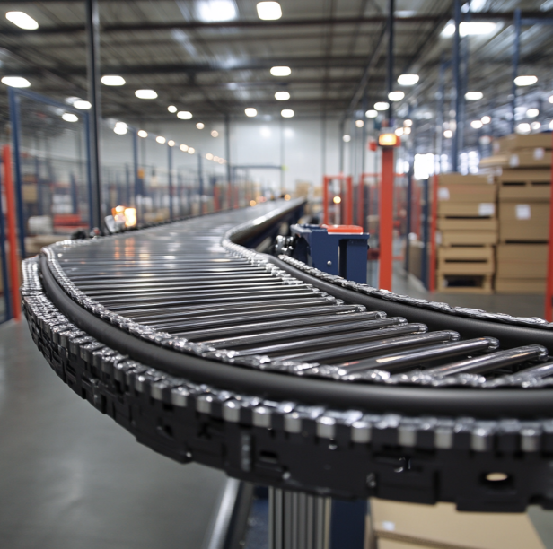 What is the minimum clearance between skirtboard support and belt?